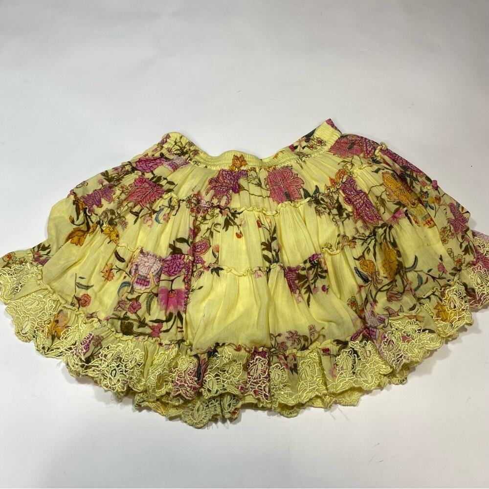 Hemant & Nandita Lyla Floral Skirt Size Medium - Picture 3 of 9